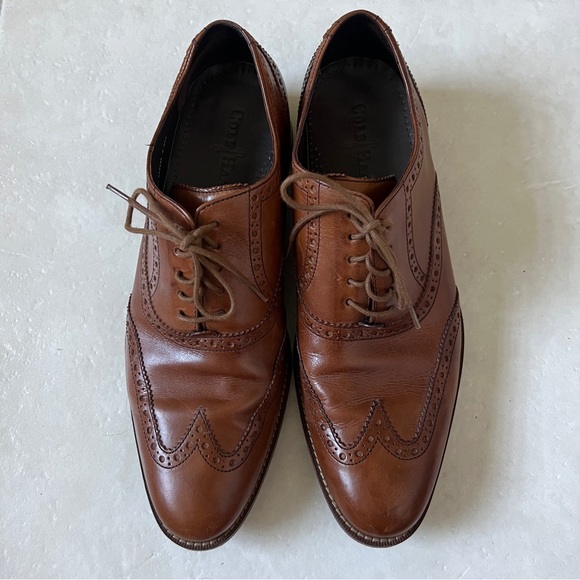 Cole Haan Men’s Wingtip Oxford with Nike Air Brown size 10 main image 6